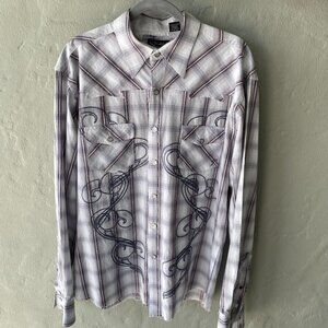 FENDER MEN'S WESTERN STYLE DRESS SHIRT